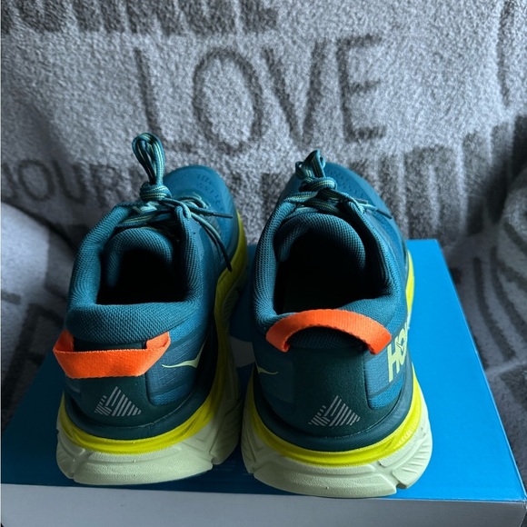 HOKA ONE ONE Stinson ATR 6 Mens 9.5 D Running/Walking Shoes Blue Coral NEW $170 main image 5